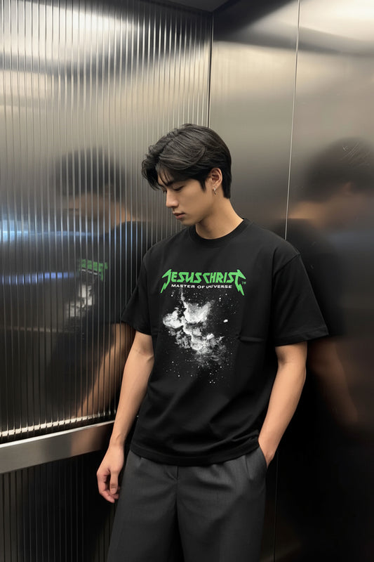 Jesus Master of Universe - Cotton T-Shirt