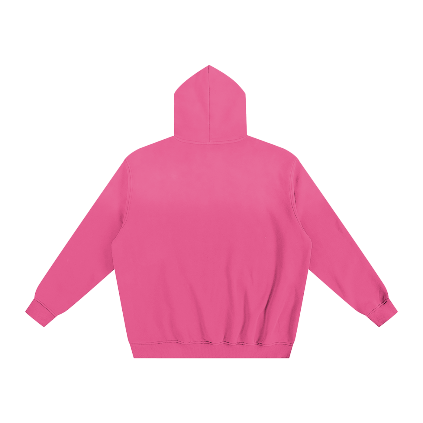 Logo White Sunfade Fleeced Hoodie