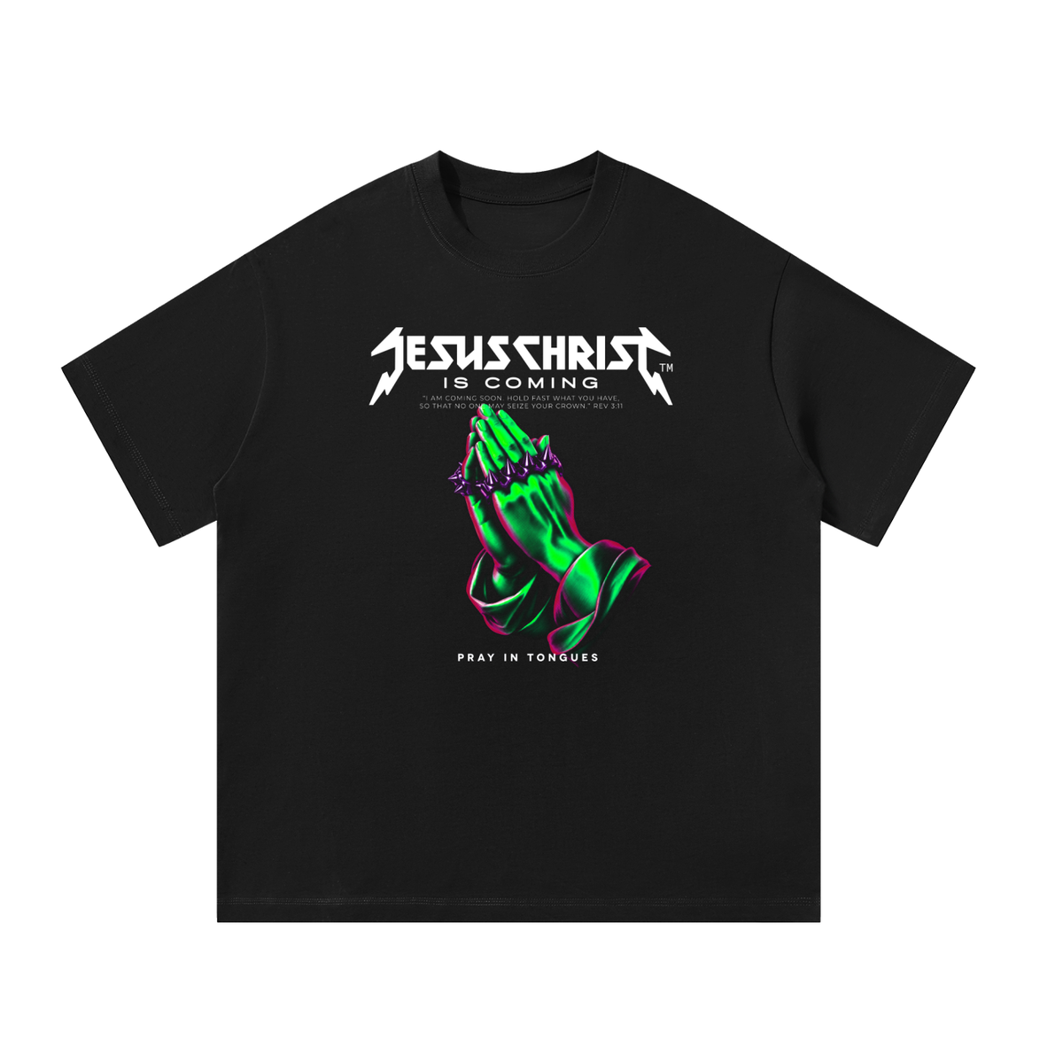 Pray in Tongues - Unisex Oversized T-Shirt